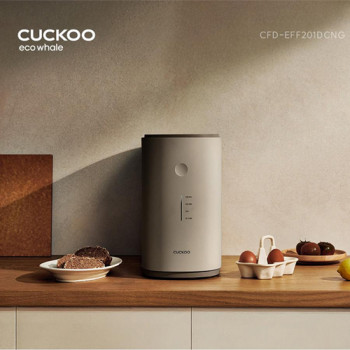 [쿠쿠] 에코웨일 건조분쇄형 강력건조통 음식물처리기(2L,노블그레이) CFD-EFF201DCNG