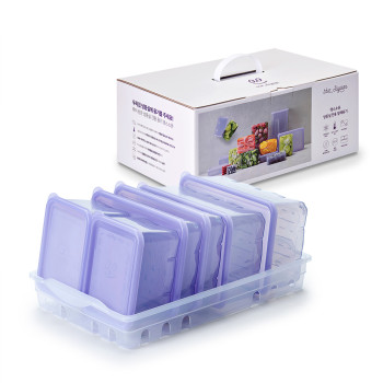 [땡스소윤] 냉동실 전용 밀폐용기 트레이팩B 혼합 7종