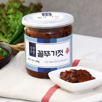 강경황토젓갈 꼴뚜기젓 250g