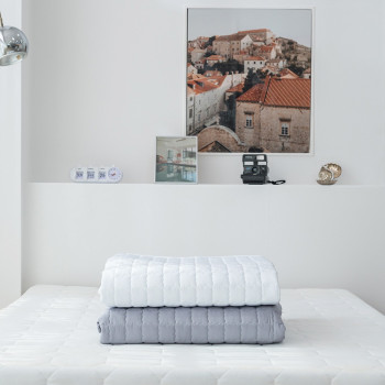 심플 알러가드 테라피 M2 먼지없는 고급 미끄럼방지 침대패드 SS/Q