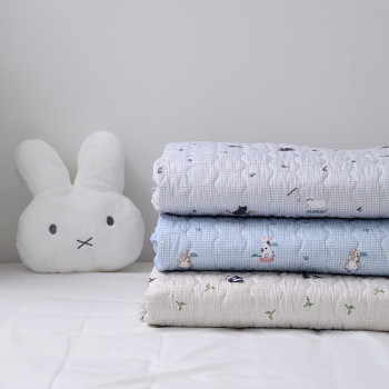 심플 먼지 1도 없는 주토피아 울트라스트레치 유아 알러지케어 미끄럼방지 침대패드 SS/Q
