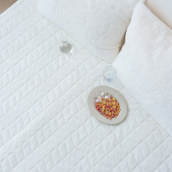 심플 5mm 밍크 극세사 극한의 부드러움 잘자요 미끄럼방지 침대패드 SS/Q