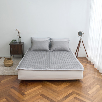 심플 알러지케어 먼지없는 소프트마이크로 드리즐 미끄럼방지 밴딩 침대 패드 3가지 색상