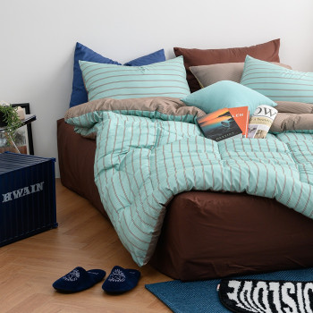 심플 마크 알러지케어 소프트마이크로 먼지없는 국내생산 사계절 차렵이불 2가지 색상