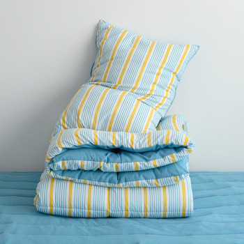 심플 나나 알러지케어 소프트마이크로 먼지없는 국내생산 사계절 차렵이불+베개커버+패드 침구 세트 2가지 색상