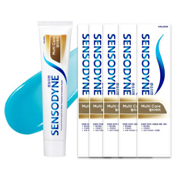 센소다인 멀티케어 치약 100g X 5개 민감성 구취제거 시린이
