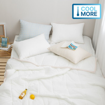 [여름침구대전]아이싱 스노우리플 엠보싱 시어서커 여름 이불+베개커버+패드 침구세트