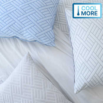 [여름침구대전]국산 휴비스 엘리오 듀라론 냉감 베개커버 지퍼형 먼지없는 알러지케어 3가지 색상