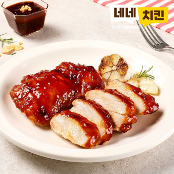 [네네치킨] 저당 순살닭다리 숯불양념치킨맛 5팩