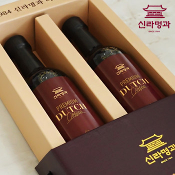 [1984 신라명과] 더치커피 375ml 2병 선물세트