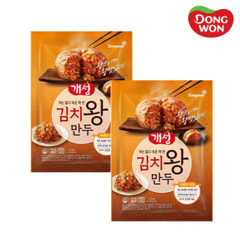 [동원] 개성 김치왕만두 1.2kg x 2봉
