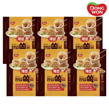 [동원] 개성 한입김치쏙만두 392g x 6봉