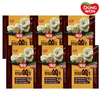 [동원] 개성 한입쏙만두 392g x 6봉