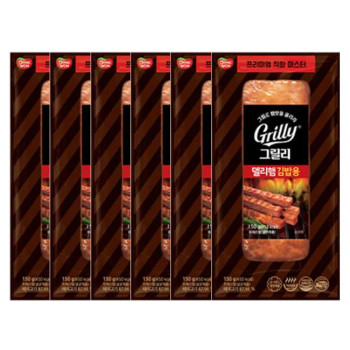[동원] 그릴리 델리햄 김밥용 150g x 6봉
