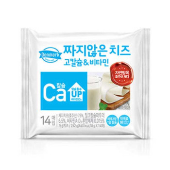 [동원] 덴마크 짜지않은 치즈 고칼슘 x 70매 (18g 14매*5봉)