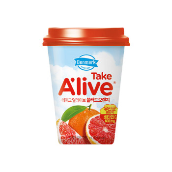 [동원] 덴마크 테이크 얼라이브 블러드오렌지 컵 250ml X 24개