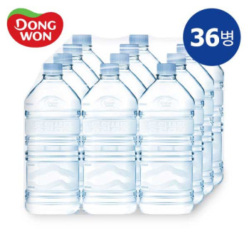 [동원] 동원샘물 무라벨 생수 1.1L x 36병