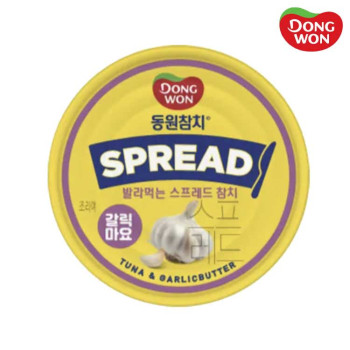 [동원] 동원참치 스프레드 갈릭마요 100g x 8캔