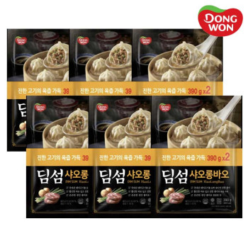 [동원] 딤섬 샤오롱바오 390g x 6봉