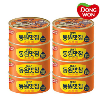 [동원] 맛참 고소참기름 참치 90g x 8캔