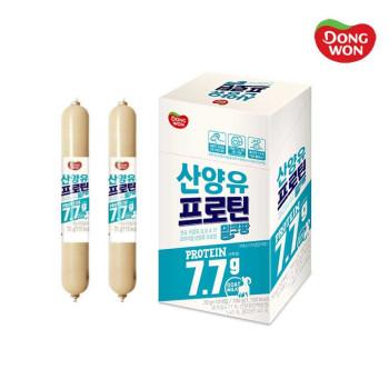 [동원] 밀크팡 산양유 프로틴 소시지 70g x 20개 (70g*10ea)*2개