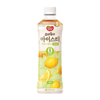 [동원] 보성홍차 아이스티 제로 레몬 500mL x 24개