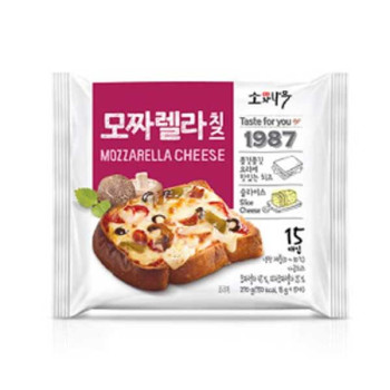 [동원] 소와나무 모짜렐라 치즈 x 60매 (18g 15매*4봉)