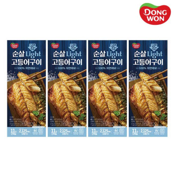 [동원] 순살 light 고등어구이 70g x 4개