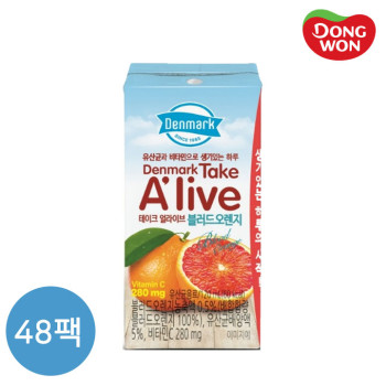 [덴마크] 테이크 얼라이브 블러드오렌지 120mL X 48개