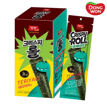 [동원] 양반 김 크리스피롤 데리야끼 2.5g(10입) x 4개