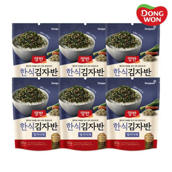 [동원] 양반 멸치야채 김자반 50g x 6봉