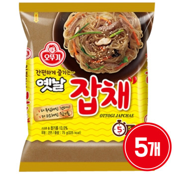오뚜기 옛날잡채 75g x 5개
