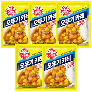 오뚜기 카레 매운맛 100g x 5개