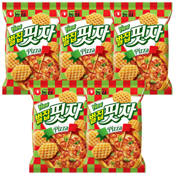 농심 벌집피자 90g x 5개