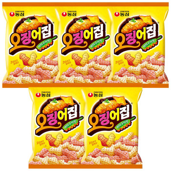 농심 오징어집 78g x 5개