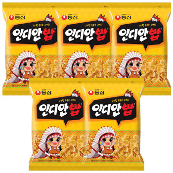 농심 인디안밥 83g x 5개