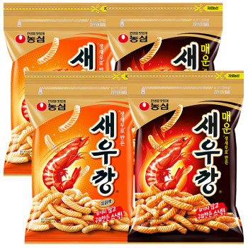 농심 새우깡 400g 2개+매운 새우깡 400g 2개