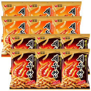 농심 새우깡 6개+매운 새우깡 6개