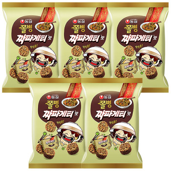 농심 쫄병스낵 짜파게티맛 77g 5개