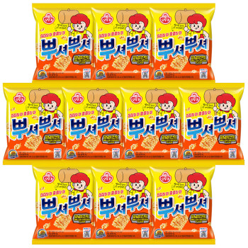 오뚜기 뿌셔뿌셔 양념치킨맛 90g 스낵 과자 x 10개