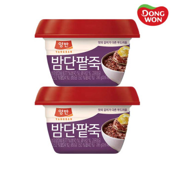 [동원] 양반 밤단팥죽 287.5g x 12개