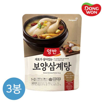 [동원] 양반 보양 삼계탕 900g x 3봉