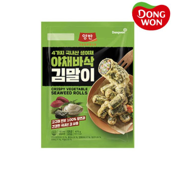 [동원] 양반 야채바삭 김말이 475g x 4개
