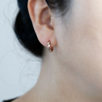 14K 18K 초코컷귀걸이