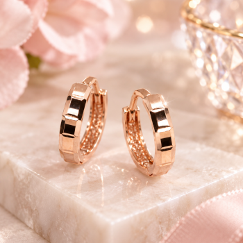 14K 18K 초코컷귀걸이