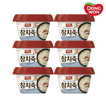 [동원] 양반 용기 참치죽 287.5g x 6개