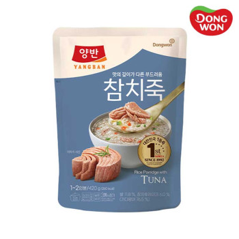 [동원] 양반 참치죽 420g (파우치) x 6개