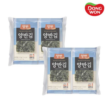 [동원] 양반김4호[도시락8P(8매)] x 6 (48봉)