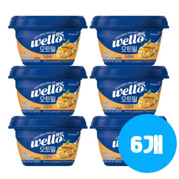 [동원] 웰로 오트밀 단호박 285g x 6개