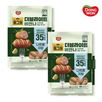 [동원] 통그릴 더블라이트 비엔나 260g x 4봉